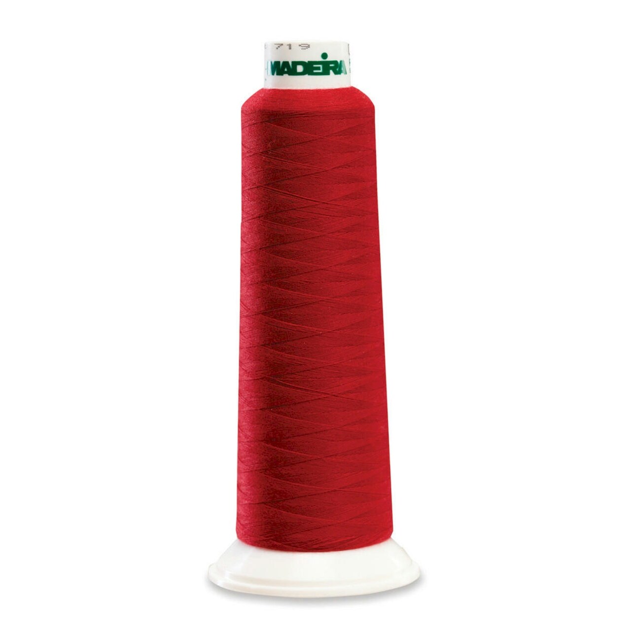 Aerolock Polyester Serger Thread --- 2,000 Yds --- Deep Red Color -- Ref. # 9470 by Madeira&#xAE;